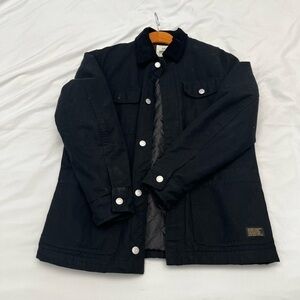 H& I M Black Military Field Jacket